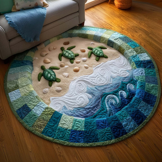 Ocean Drifter Quilted Round Mat GFTOTP17025