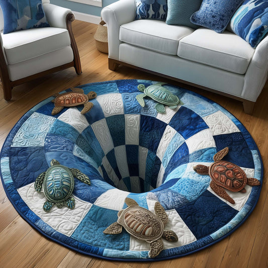 Ocean Drifter Quilted Round Mat GFTOTP17030