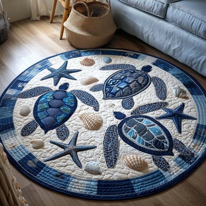 Ocean Drifter Quilted Round Mat GFTOTP17032