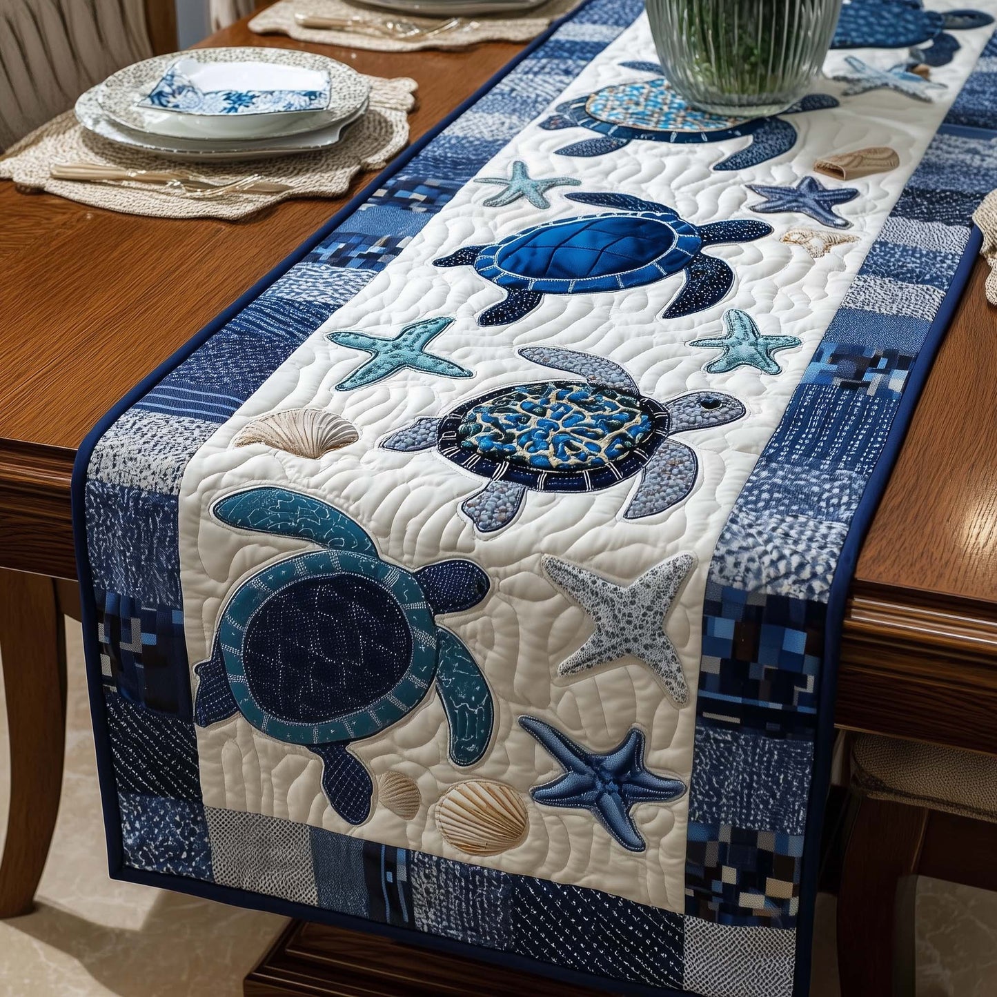 Ocean Drifter Quilted Table Runner GFTOTP17040