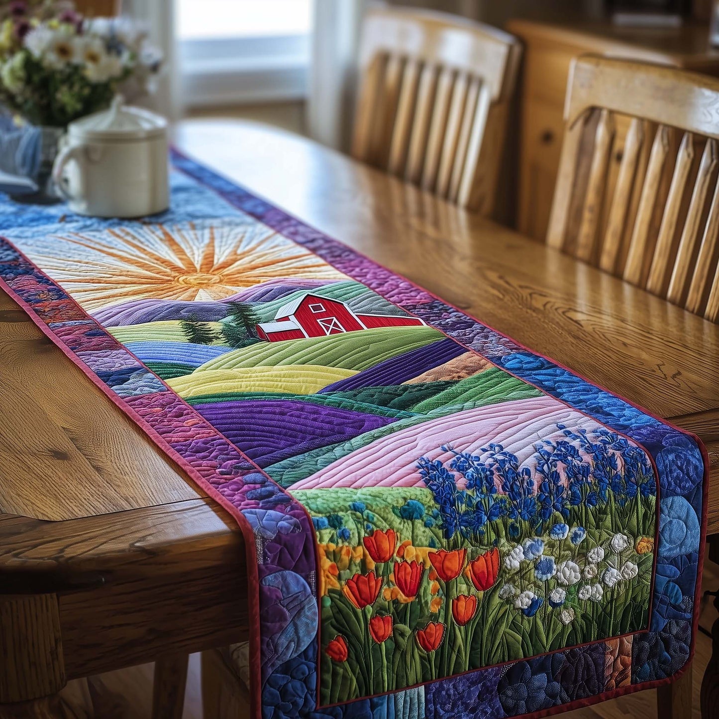 Meadow Homelife Quilted Table Runner GFTOTP17062