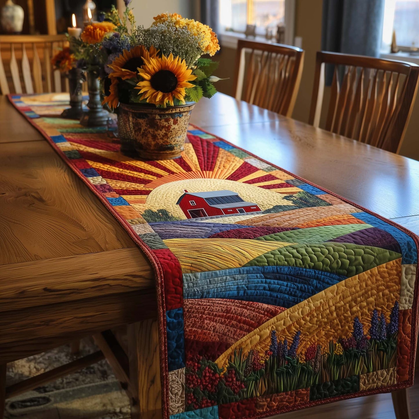 Meadow Homelife Quilted Table Runner GFTOTP17063