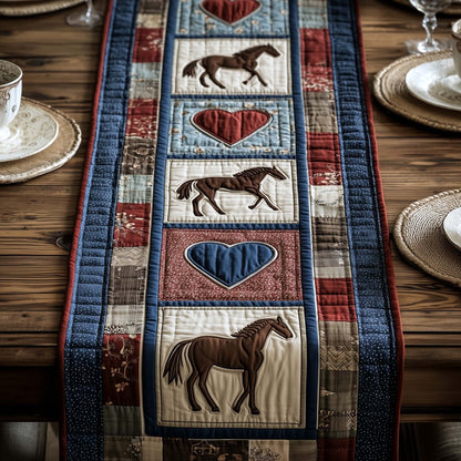 Rustic Gallop Quilted Table Runner GFTOTP17085