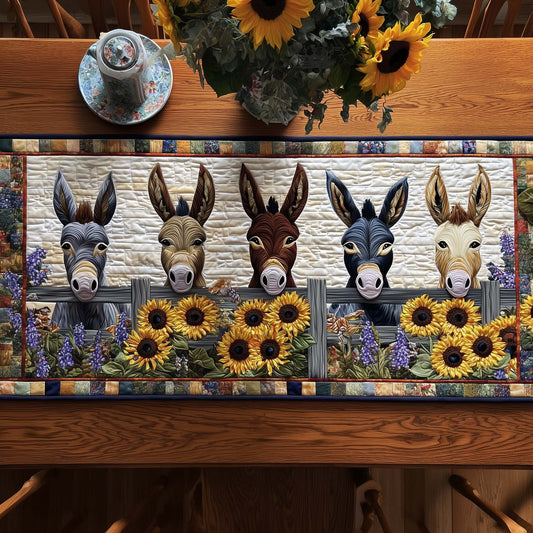 Funky Donkey Quilted Table Runner GFTOTP17089