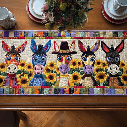 Funky Donkey Quilted Table Runner GFTOTP17091