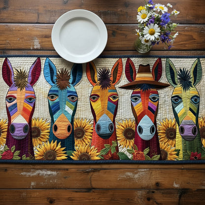 Funky Donkey Quilted Table Runner GFTOTP17092