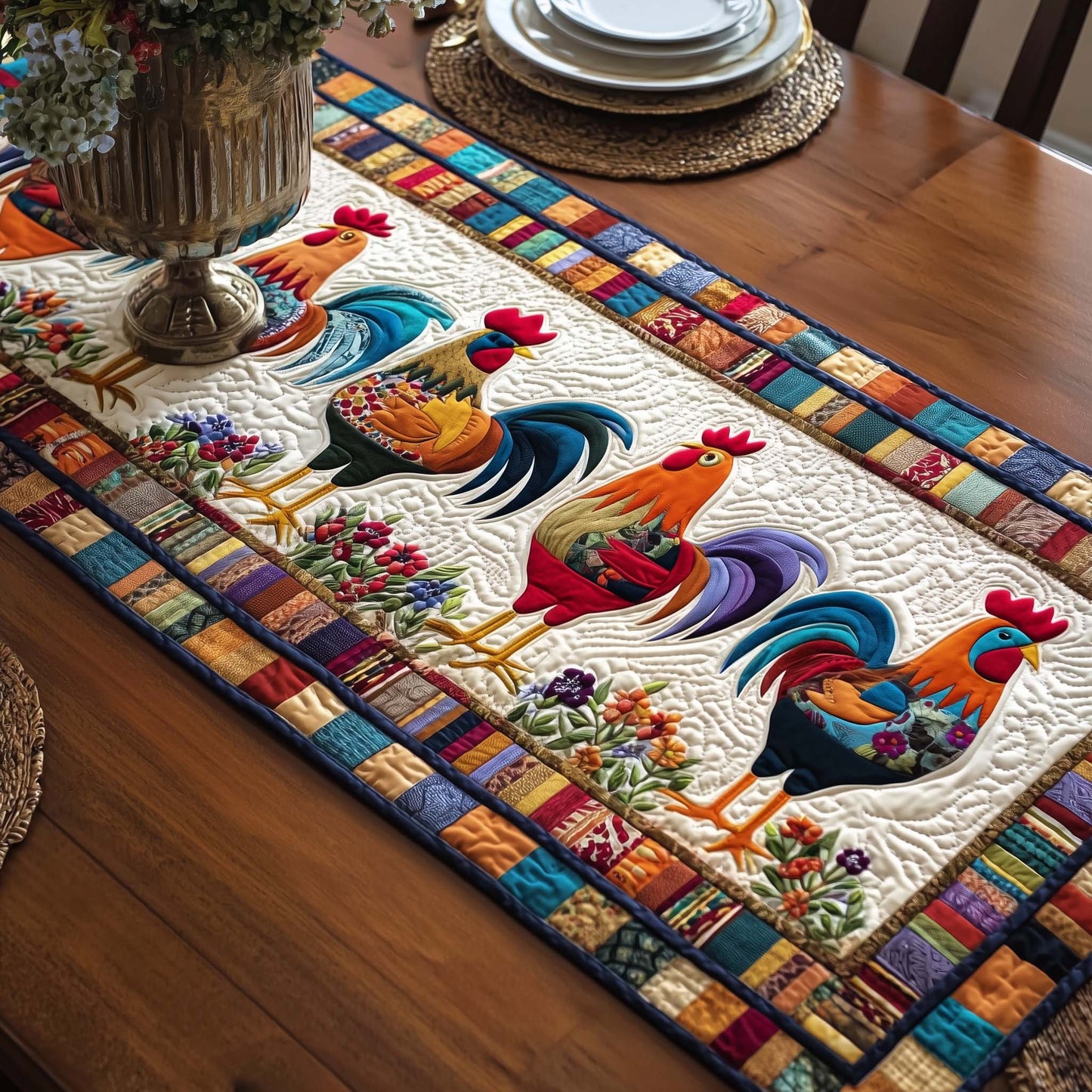 Coop Sweeties Quilted Table Runner GFTOTP17118