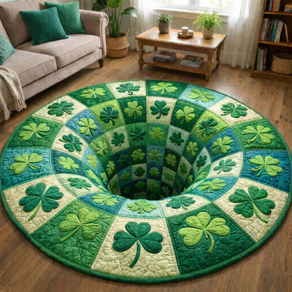Blessed Greenery Quilted Round Mat GFTOTP17133