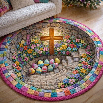 Faithful Sunrise Quilted Round Mat GFTOTP17179