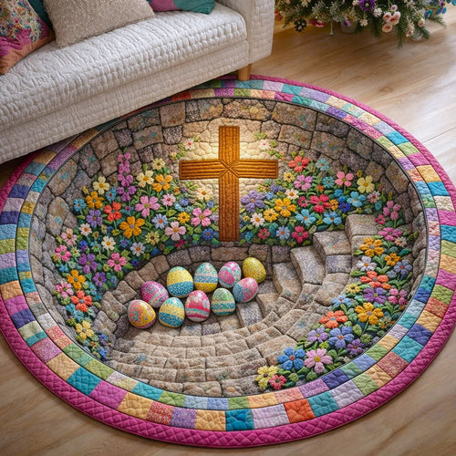 Faithful Sunrise Quilted Round Mat GFTOTP17179