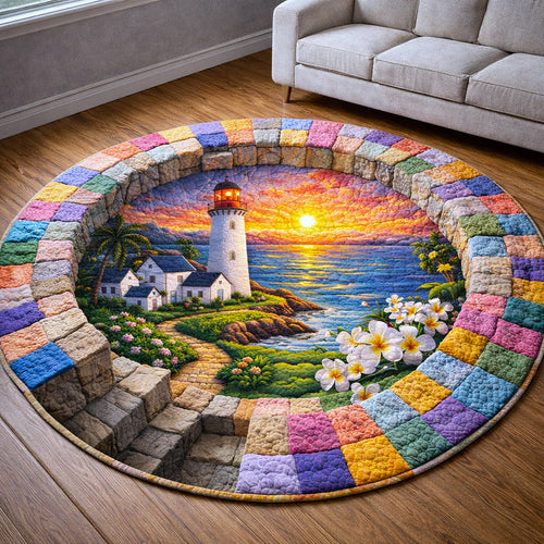 Beacon Glow Quilted Round Mat GFTOTP17188