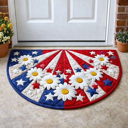 Sunlit Blossoms Quilted Welcome Mat GFTOTP17214