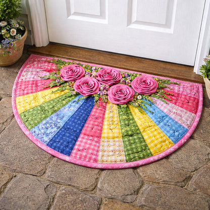 Sunlit Blossoms Quilted Welcome Mat GFTOTP17218