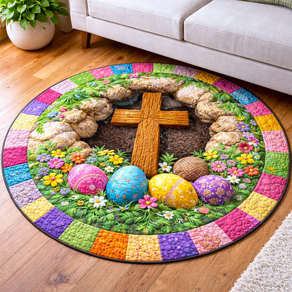 Faithful Sunrise Quilted Round Mat GFTOTP17221