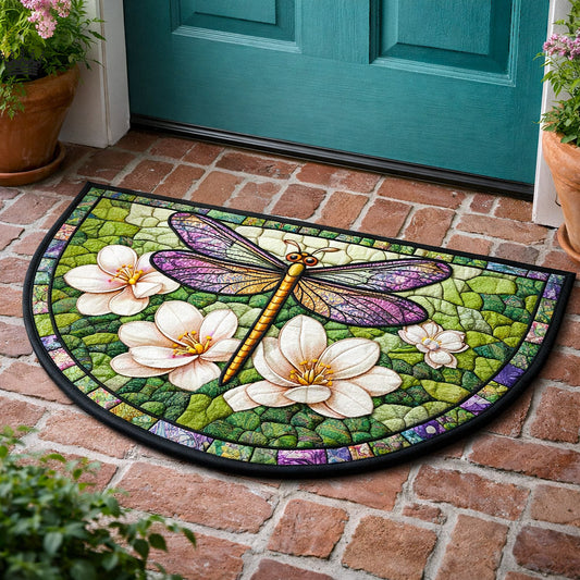 Graceful Dragonfly Quilted Welcome Mat GFTOTP17253