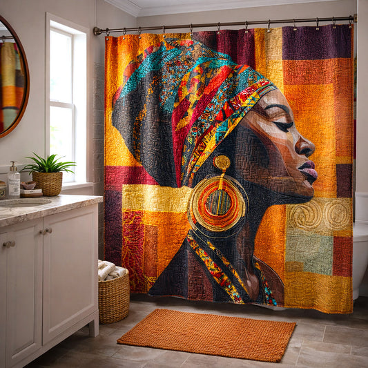 Ebony Glow Shower Curtain GFTOTP17259