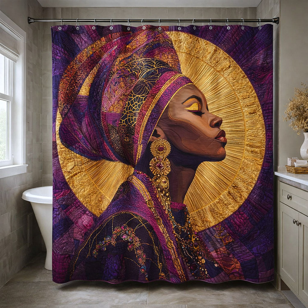 Ebony Glow Shower Curtain GFTOTP17261