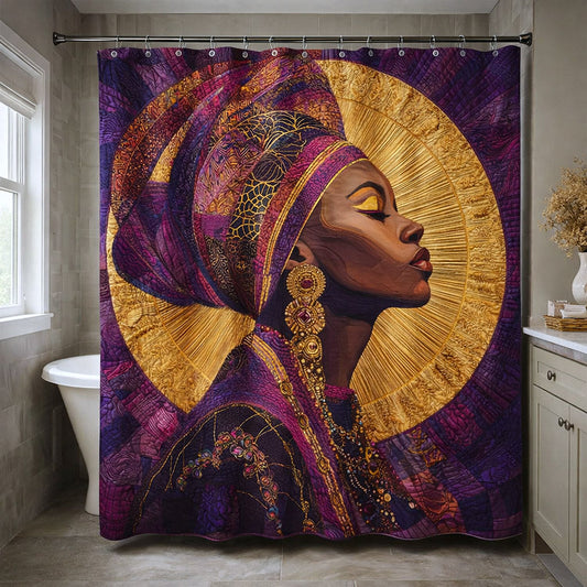 Ebony Glow Shower Curtain GFTOTP17261