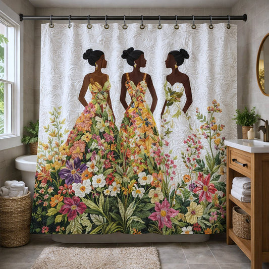 Ebony Glow Shower Curtain GFTOTP17263