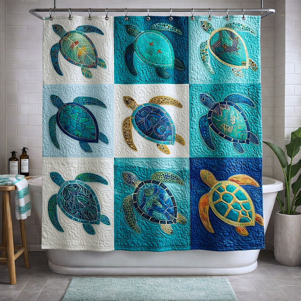 Ocean Wanderer Shower Curtain GFTOTP17266