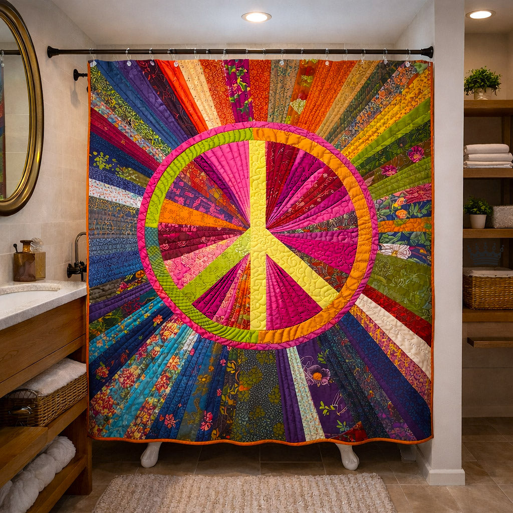 Solar Burst Shower Curtain GFTOTP17276