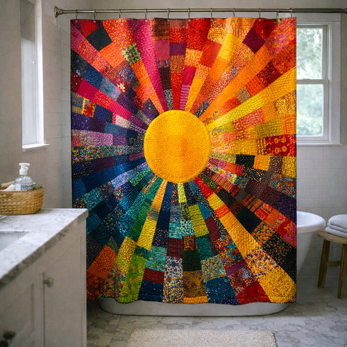 Solar Burst Shower Curtain GFTOTP17277