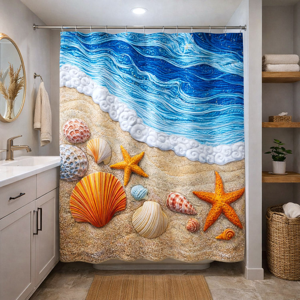 Coastal Breeze Shower Curtain GFTOTP17282