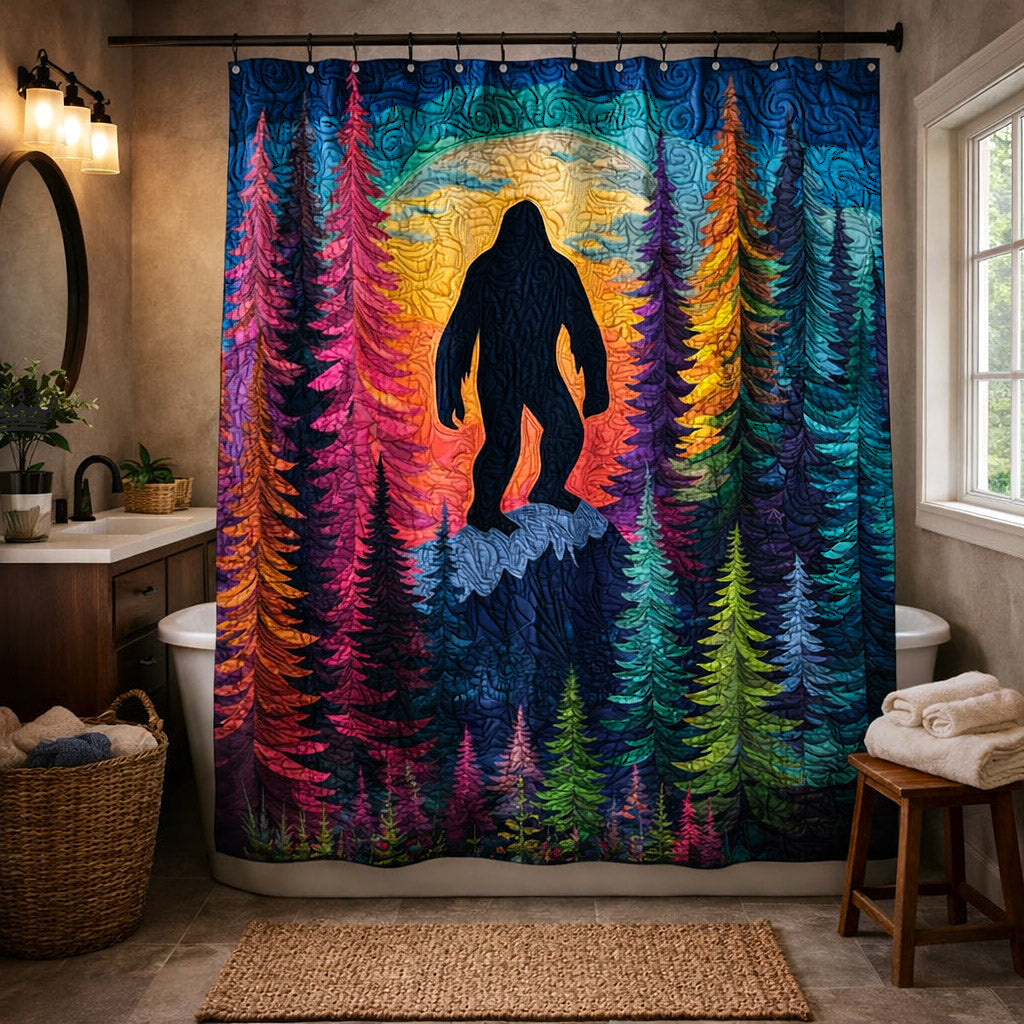 Timber Haven Shower Curtain GFTOTP17315