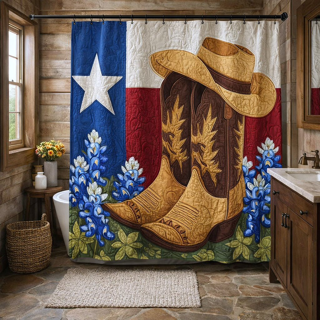 Texas Pride Shower Curtain GFTOTP17348