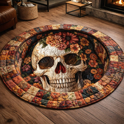 Mystique Skull Quilted Round Mat GFTOTP17359