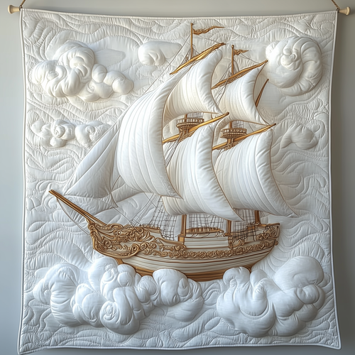 Sailboat Quilted Blanket GFTOTP1735