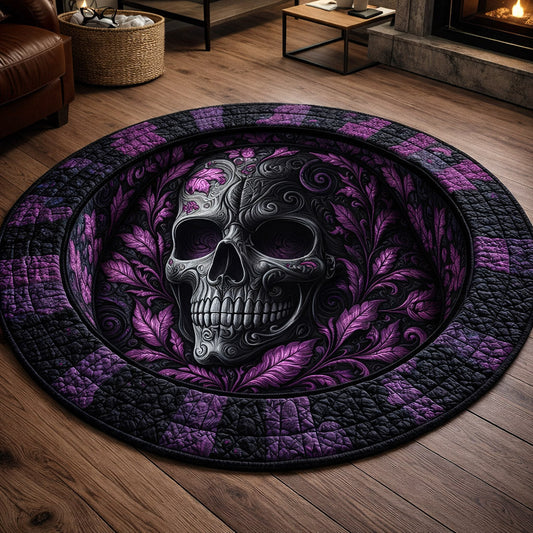 Mystique Skull Quilted Round Mat GFTOTP17361