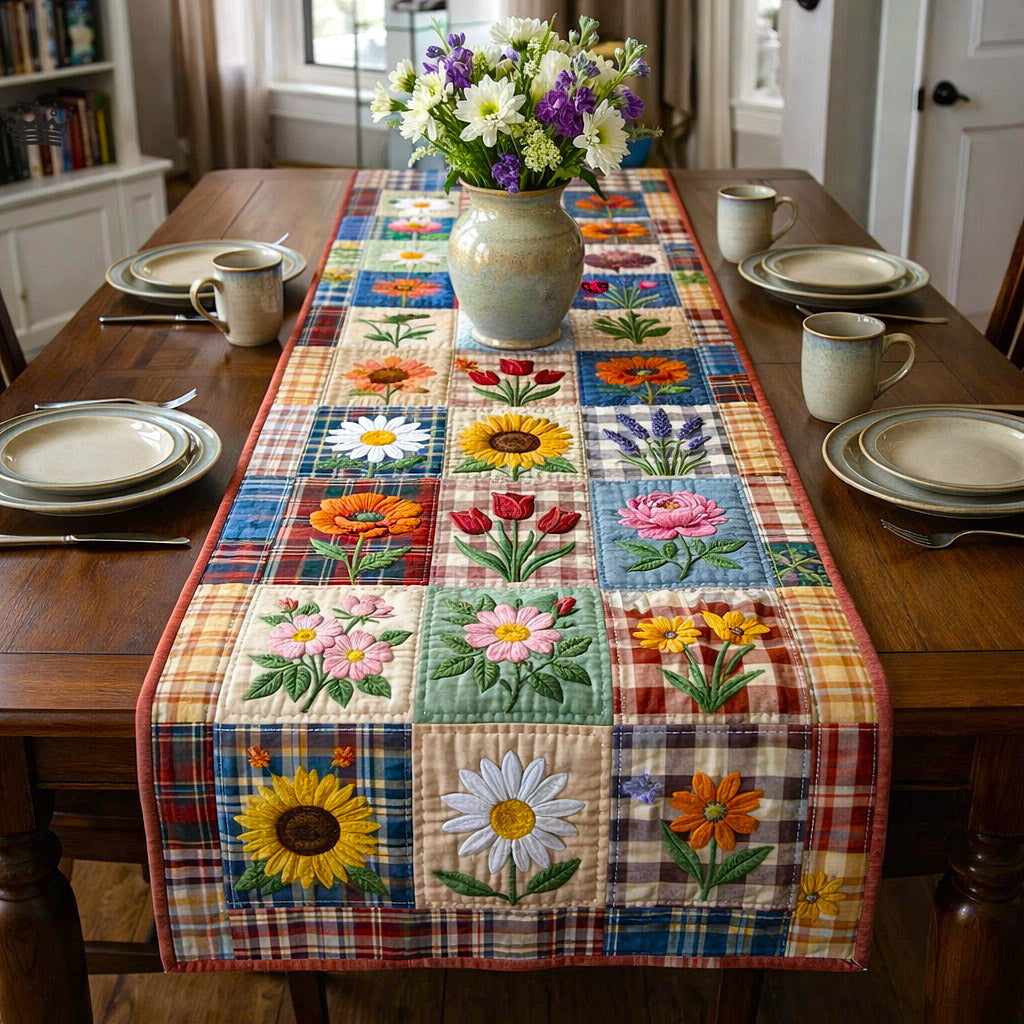 Petal Panels Quilted Table Runner GFTOTP17415