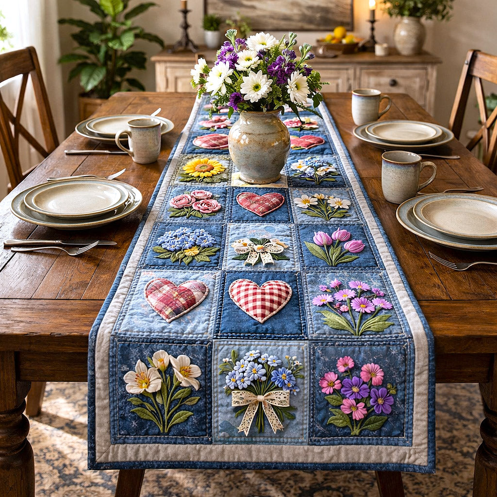 Petal Panels Quilted Table Runner GFTOTP17420