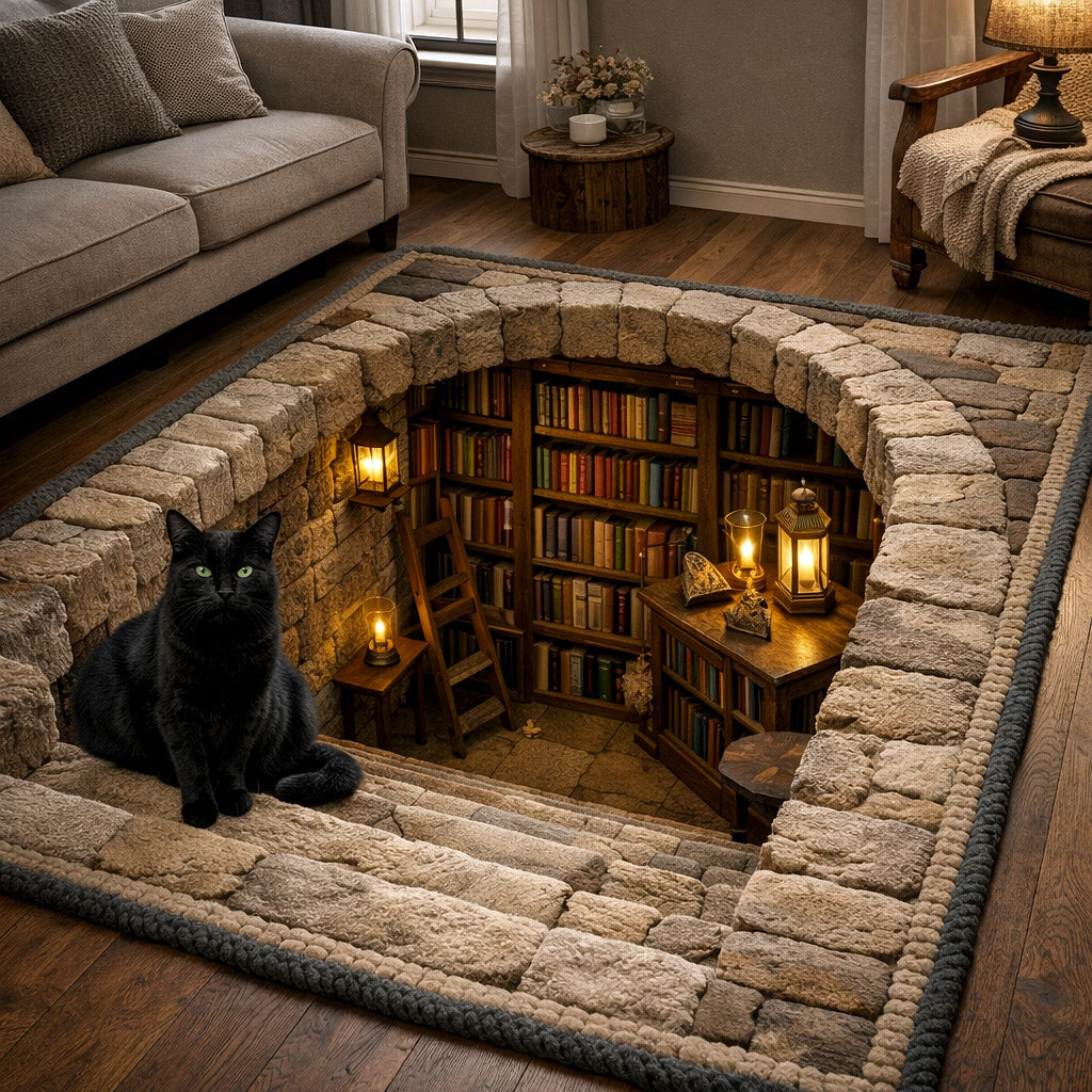 Hidden Library Area Rug GFTOTP17448 – Willow Quilt