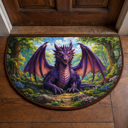 Majestic Dragon Quilted Welcome Mat GFTOTP17453