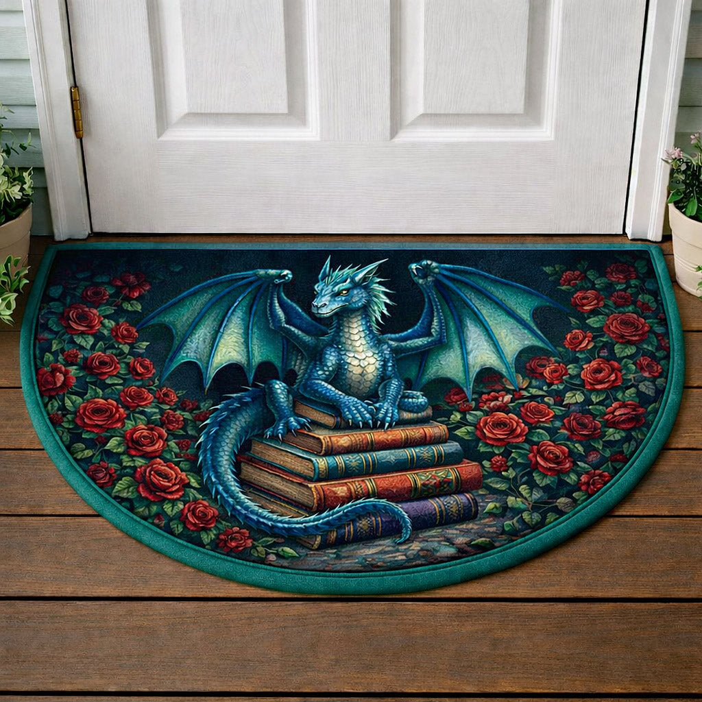 Majestic Dragon Quilted Welcome Mat GFTOTP17457