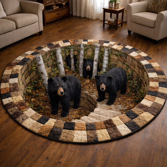 Rustic Guardian Quilted Round Mat GFTOTP17470