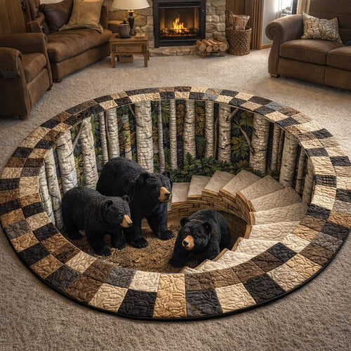 Rustic Guardian Quilted Round Mat GFTOTP17471