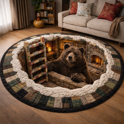 Rustic Guardian Quilted Round Mat GFTOTP17475
