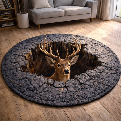 Woodland Grace Quilted Round Mat GFTOTP17513