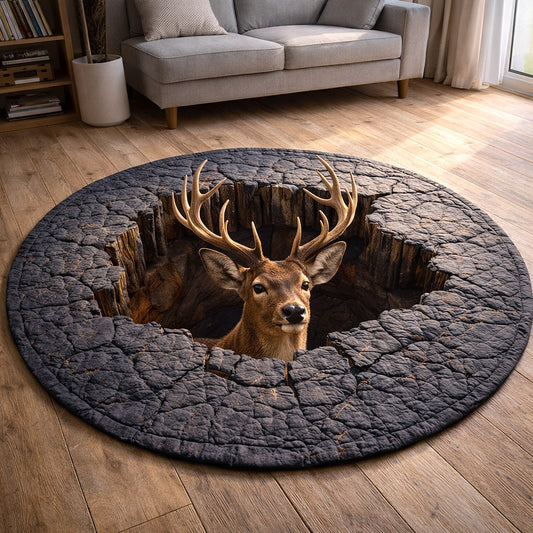Woodland Grace Quilted Round Mat GFTOTP17513