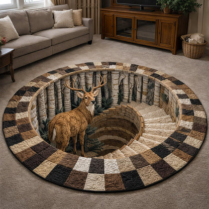 Woodland Grace Quilted Round Mat GFTOTP17514