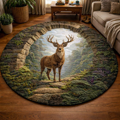 Woodland Grace Quilted Round Mat GFTOTP17515
