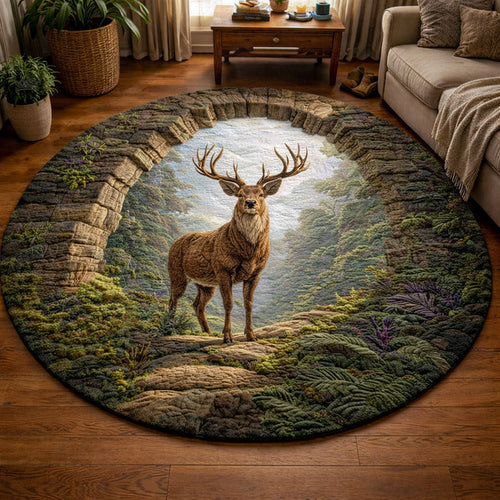 Woodland Grace Quilted Round Mat GFTOTP17515