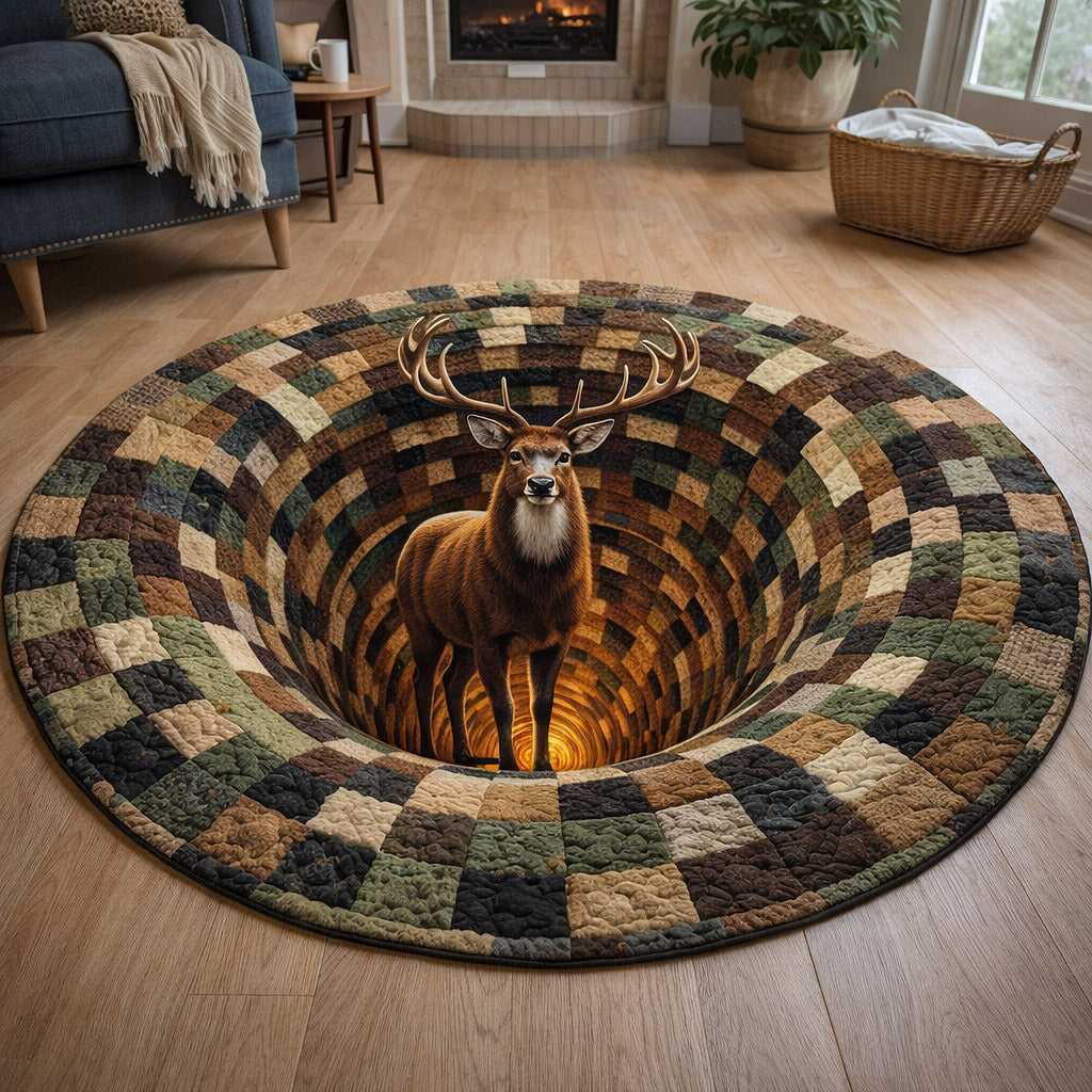 Woodland Grace Quilted Round Mat GFTOTP17516