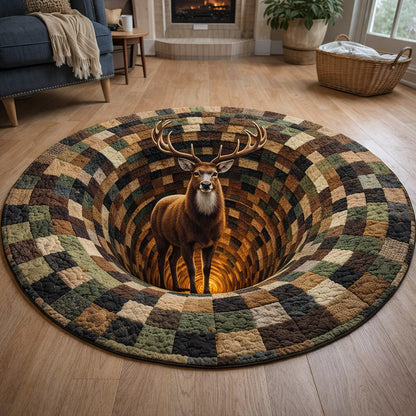 Woodland Grace Quilted Round Mat GFTOTP17516
