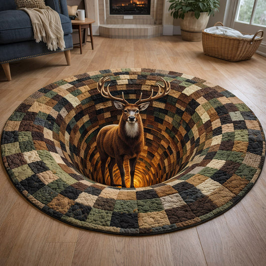 Woodland Grace Quilted Round Mat GFTOTP17516