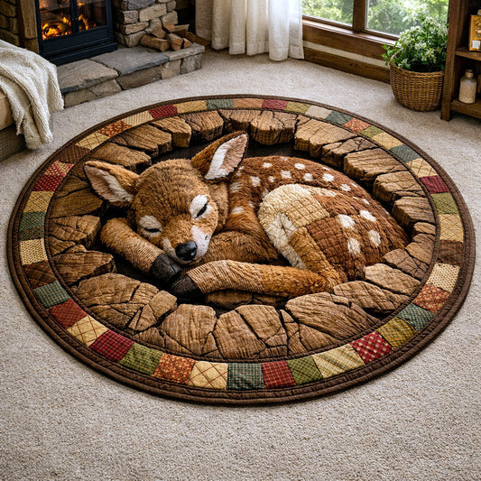 Woodland Grace Quilted Round Mat GFTOTP17517