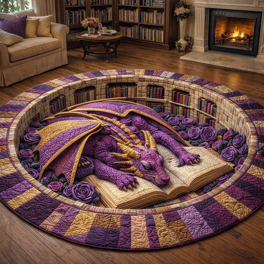 Dragon Charm Quilted Round Mat GFTOTP17547